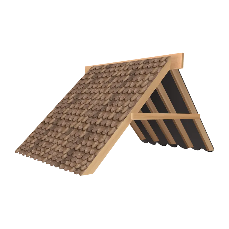 Wooden Roof Frame Construction - Image 2