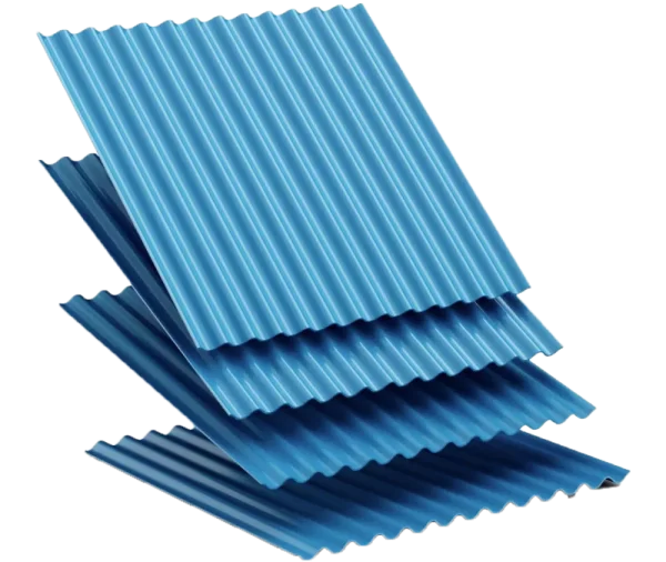 Industrial Metal Roof Stack