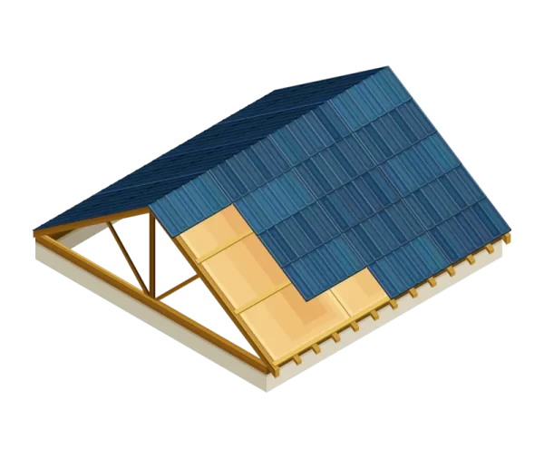Modern Framed Roof Structure